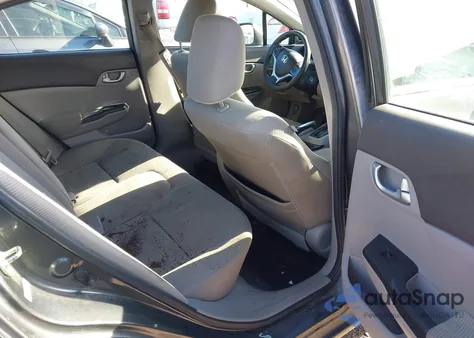 2012 Honda Civic Ex из США, поврежденный, VIN 2HGFB2F85CH591487